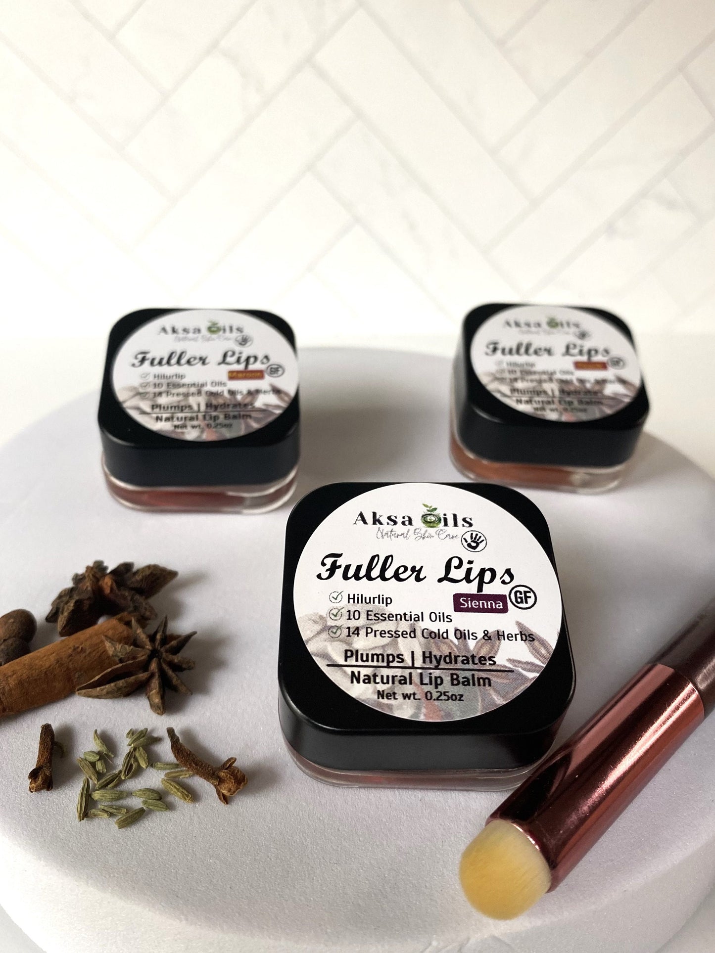 "Plump & Pout" - Hydrating Tinted Lip Booster with Hyaluronic Acid for a Fuller, Sexier Look. - AksaOils